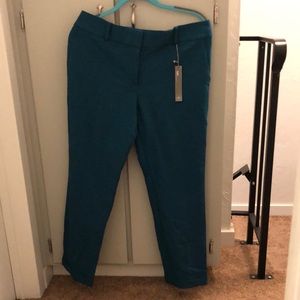 LOFT slim blue slacks